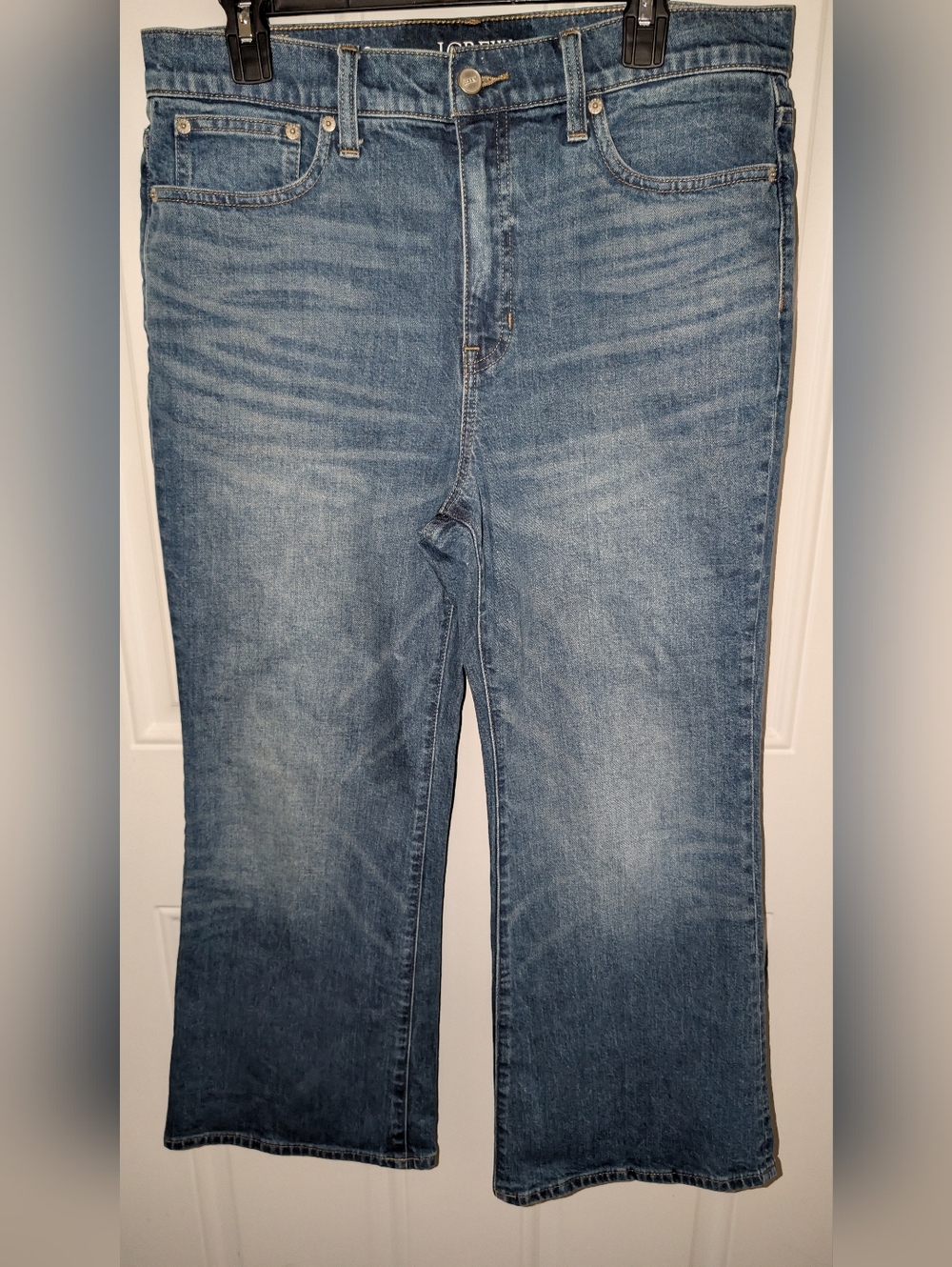 J.Crew Semi Stretch High Rise Cropped Kick Out Jeans NWOT